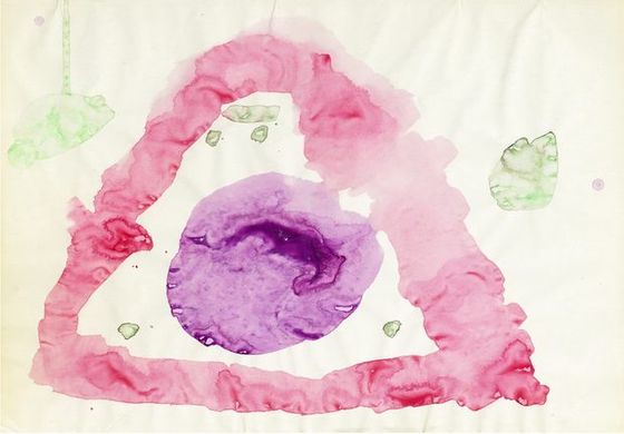 子どもの原画 三角